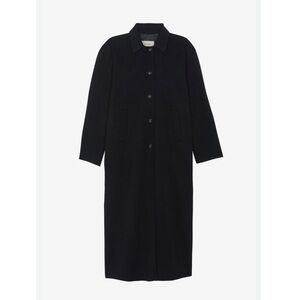The Frankie Shop Clara Boxed Sleeve Wool Coat